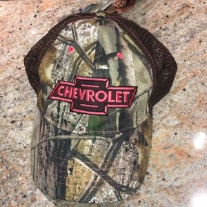 Chevrolet realtree baseball hat NWT